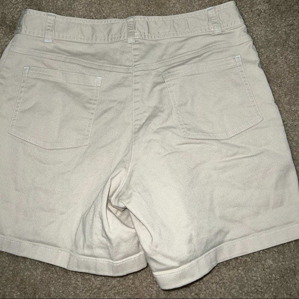 Talbots Kids White / Cream Bermuda shorts size 20 - Picture 12 of 12